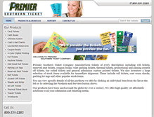 Tablet Screenshot of premiersouthern.com